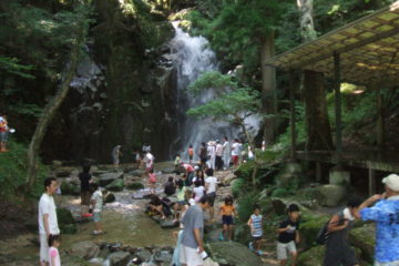 寿老の滝 夏のイベント