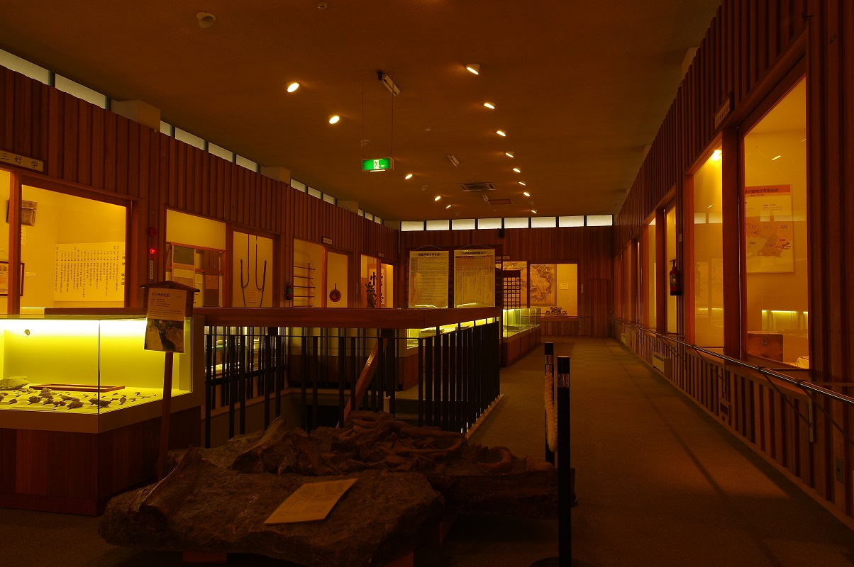 岩村歴史資料館内部の様子