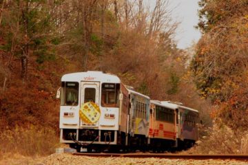 「急行大正ロマン号」で行く！明知鉄道恵那グルメ