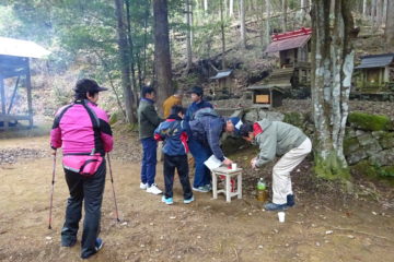 中野方町元旦初詣ウォーキング