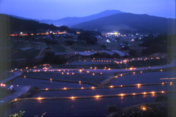 田の神様灯祭り