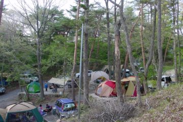 根の上高原保古の湖キャンプグラウンド