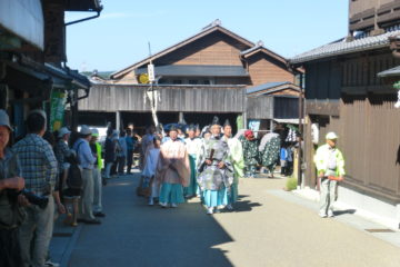 岩村秋まつり「神輿渡御行列」