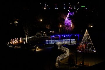 恵那峡ウインターイルミネーション