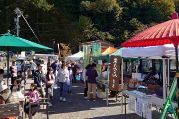 恵那峡もみじまつりの出店者、出演者を募集します