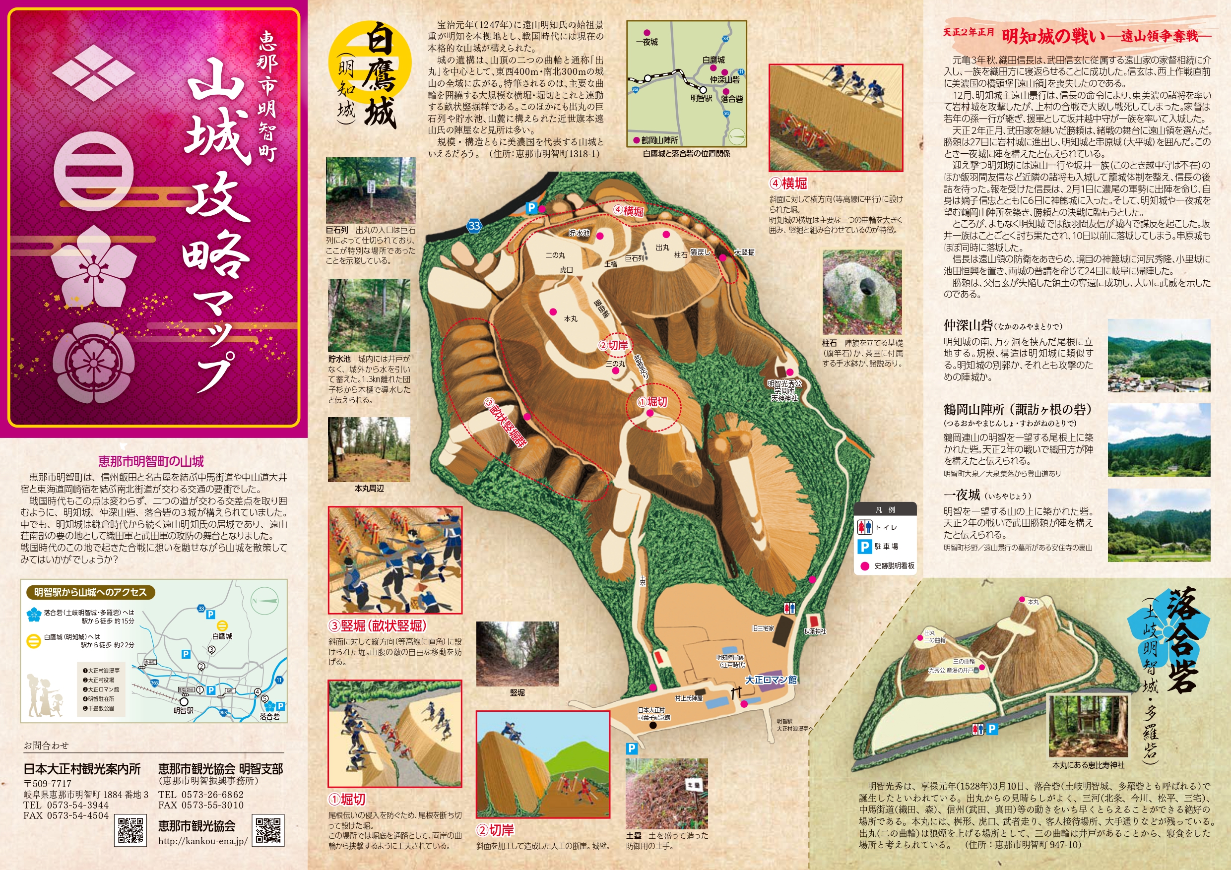 山城攻略マップ